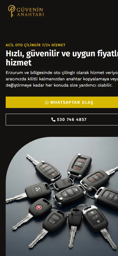 Erzurum Çilingir Mobile