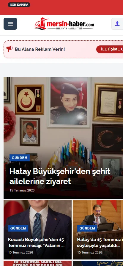 Mersin Haber Mobile