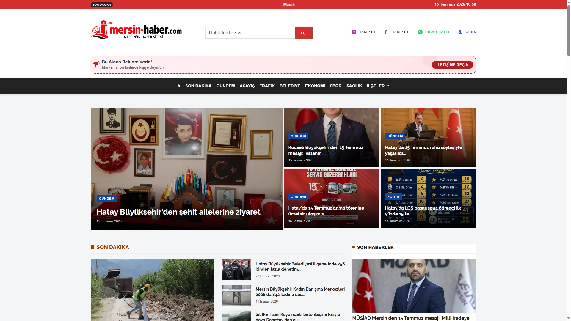 Mersin Haber Desktop