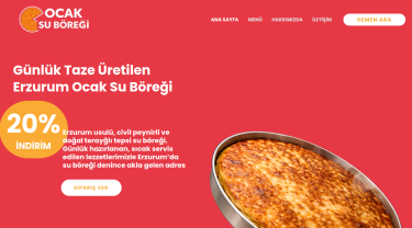 Ocak Su Böreği Mobile