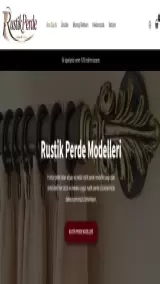 Rustik Perde Mobile