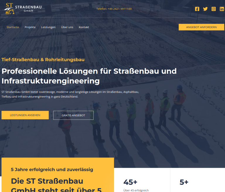 ST Straßenbau Tablet