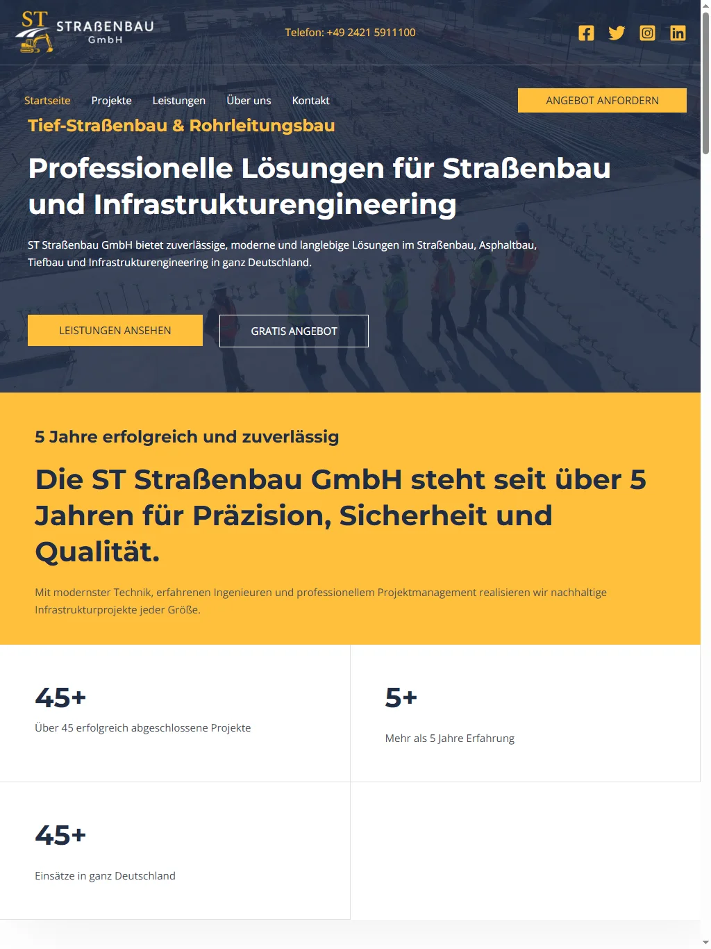 ST Straßenbau Tablet